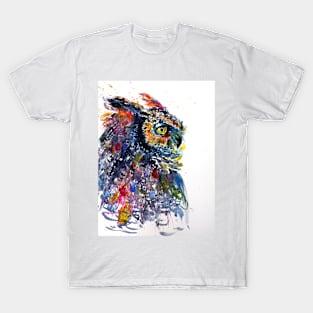 Cutebig horned owl T-Shirt